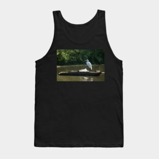 Great White Egret Tank Top